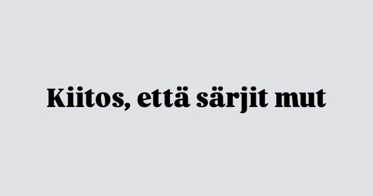 IKÄVÄ